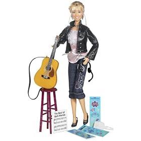 Hannah Montana Secret Celebrity Lifestyle Doll with Guitar and Stool by Hannah Montana