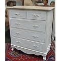 LANDHAUSSTIL KOMMODE VILLA RUSTICA ANTIK LOOK WEISS