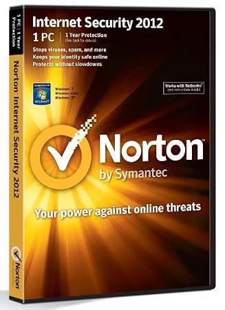 Norton Internet Security 2012, 1 Computer, 1 Year Subscription (PC)