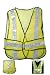 Sporting Goods : (Price / EA) Washable Safety Vests, Poly Mesh / Reflective Strip, Lightweight, Yellow