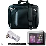 Black Travel Smart Carrying Case with Optional Adjustable Shoulder Strap Fo ....