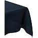 Bardwil Cobblestone 52-inch By 52-inch Square Tablecloth, Navy