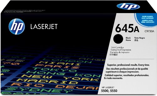 HP Laserjet 645A  Black Cartridge in Retail Packaging (C9730A)
