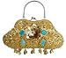 Gold Clutch Bags Women's Vintage Faux Clutch bag