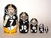 NFL Pittsburg Steelers * football * Russian nesting doll * with Mask * 5 pc / 6in * or any other team