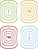 Progressive Pictogram Cutting Boards