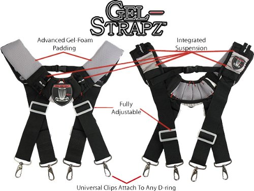DGA Gel-Strapz Disc Golf Bag Straps