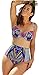 PEGGYNCO Womens Novelty Print High Waist Bikini