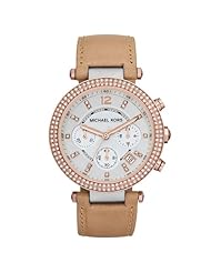 Michael Kors MK5633 Ladies Chronograph Tan Watch