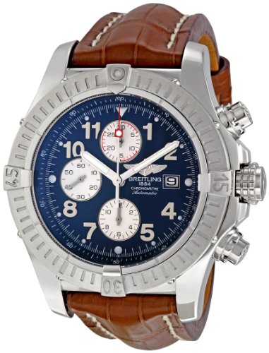 Breitling Men's A1337011/C615 Super Avenger Stainless Steel Automatic Chronograph Watch