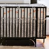 Argington - Organic Crib Bedding Set - Fish And Pebbles