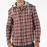 Bench Mens Portal 2 in 1 Shirt Red Check