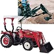 - PACKAGE - 30 HP NorTrac Tractor with Front End Loader and Backhoe