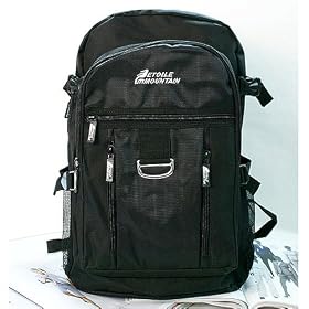 STRAP Comfort Everyday Utility Backpack (Black) for Samsung N110 10