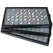 6 Jewelry Box Display Cases Gray 50 Slot Inserts New