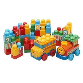 MEGA BLOKS BUILD & LEARN VALUE SET 53 PSC