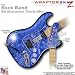 Stardust Blue WraptorSkinz Skin fits Rock Band Stratocaster Guitar for Nintendo Wii, XBOX 360, PS2 & PS3 (GUITAR NOT INCLUDED)