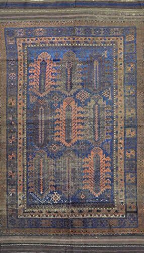 AFGHANI BALUCHI RUG - 5' - 2" X 9' - 2" - CC1580