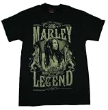 TS824 Bob Marley Rebel Legend Kingston Vintage Style T-Shirt