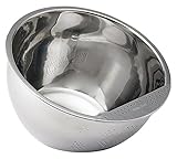 Helen Chen's Asian Kitchen Japanese Vegetable Fruit Produce Rice Washing Bowl with Perforated Side D