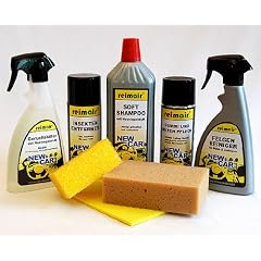 Autopflege Sparset WASCHANLAGE NewCar Noble mit Geruchsentferner mit Neuwagenduft und Autoshampoo sowie Insektenentferner als Geburtstagsgeschenke