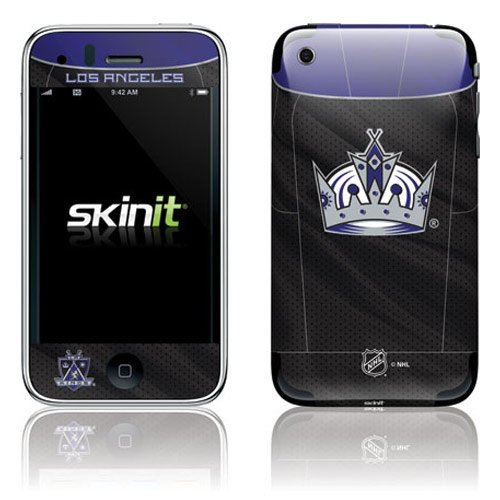 Skinit Los Angeles Kings Home Jersey Vinyl Skin for Apple iPhone 3G / 3GS