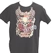 Tattoo Art Luxury T Shirt Stone Studded Skull Tattoo Design