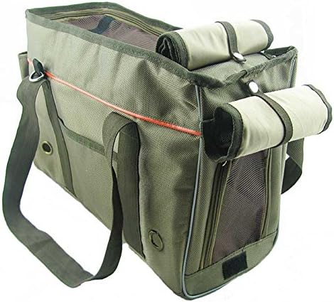 OneTigris Traveling Dog Duffle Bag Cat Package Bag Pet Carrier Handbag with Removable Shoulder Strap (Small)