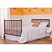 Dream On Me Synergy 5-in-1 Convertible Full-Size Baby Crib with Toddler, Day & Full Bed Conversion in Cherry, GreenGuard Gold & JPMA, 3 Mattress Heights, Sustainable Pinewood