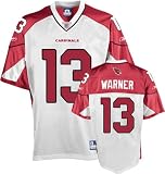 Kurt Warner Jersey: Reebok White Replica #13 Arizona Cardinals Jersey - Medium