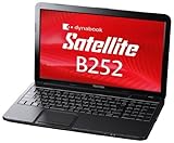 ���� TOSHIBA �C���e��Celeron Dual-Core�v���Z�b�T�[���� 15.6�^�m�[�g�p�\�R�� dynabook Satellite B252/21G PB25221GSNB