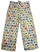 Bee Posh - Girls Lucy Hedgehog Cozy Fleece Pajama Pant, White, Multi 25523