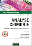 Analyse chimique : M�thodes et techni...