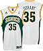 Search : Kevin Durant Seattle Sonics White Replica Adidas NBA Jersey