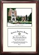 Purdue University Scholar Scholar Mahogany Framed Lithograph w/Diploma Opening