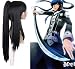 Cosplayland - D.Gray Man Yuu Kanda 85CM Extension Black Wig Wigs