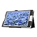 Lenovo Tab 2 A8 Case, Pasonomi® Premium PU Leather Folio Case Stand Cover for Lenovo Tab 2 A8 8 inch Tablet (Litchi Series Black)