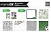 me & my BIG ideas Scrapbook Page Kit, I Heart Soccer, 8-Inch by 8-Inch