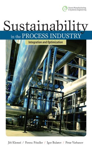 Sustainability in the Process Industry: Integration and Optimization: Integration and Optimization (Green Manufacturing & Systems Engineering)