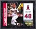 Torii Hunter Los Angeles Angels 8x10 Color Plaque