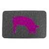 Kikkerland 30-Inch by 18-Inch Piggy Doormat
