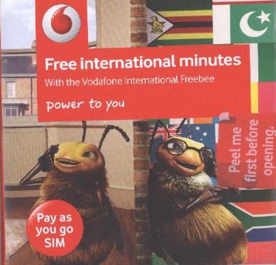 cyber monday price Vodafone Voda Sim Inc £5 Calls