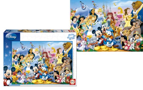 Detail image Educa- The Wonderful World Of Disney - Disney Family Puzzle Jigsaw 1000Pcs