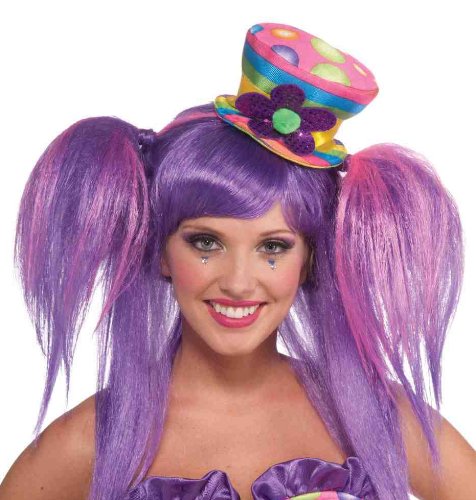 Circus Sweetie Mini Top Hat Costume Accessory