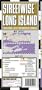 Streetwise Long Island Laminated Regional Road Map