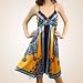 New Sexy Unique Print Satin Cocktail Dress