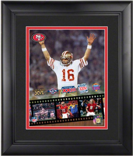Mounted Memories San Francisco 49ers Framed Super Bowl Champions Film Strip Photo
