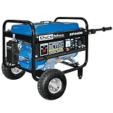 DuroMax XP4400 4,400 Watt 6.5 HP OHV 4-Cycle Gas Powered Portable Generator With Wheel Kit (CARB Compliant)