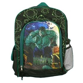 Incredible Hulk Large School Backpack by Characters Warehouse