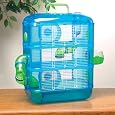 Gerbil Hamster Mice Cage Habitat 3 Levels of Fun 21"l X 10 1/4"w X 21"h